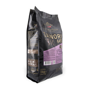 Wholesale Valrhona 64% Tainori Dark Chocolate- Single Origin Dominical Republic 3kg- Bulk