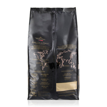 Wholesale Valrhona 66% Alpaco Dark Chocolate - Single Origin Ecuador 3kg- Bulk