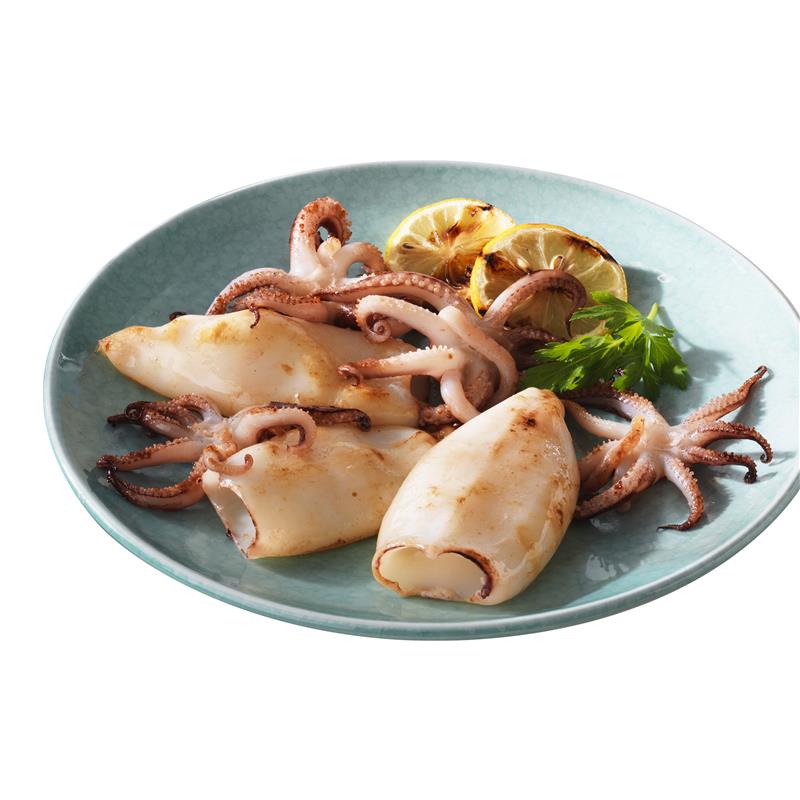 Wholesale High Tide Squid Calamari Rings & Tentacles, Chemical-Free 4-6" 2.5lb- Bulk