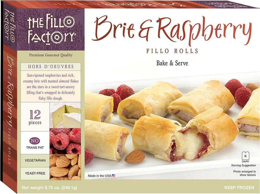 Wholesale Fillo Factory Brie/ Rasp Fillo Roll- Bulk