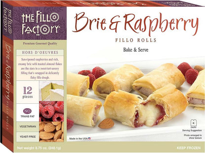 Wholesale Fillo Factory Brie/ Rasp Fillo Roll- Bulk