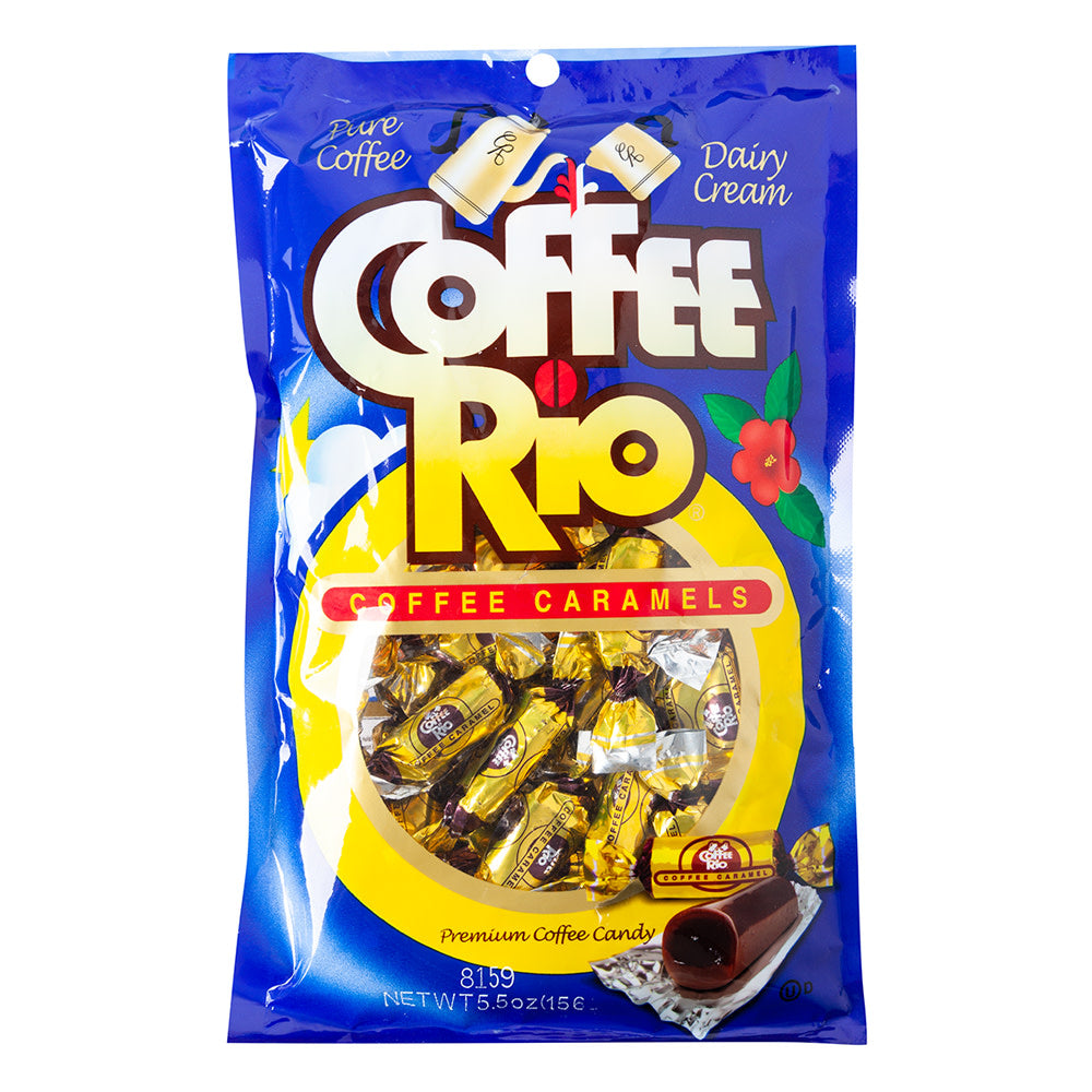 Wholesale Coffee Rio Original Caramels 5.5 Oz Peg Bag *Sf Dc Only*- Bulk