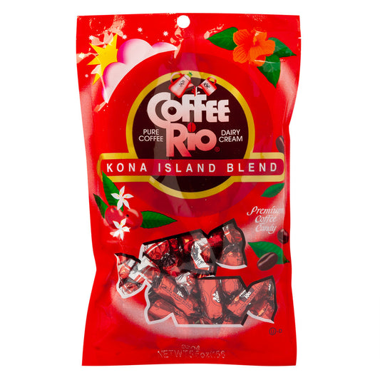 Wholesale Coffee Rio Kona Island Blend Premium Coffee Candy 5.5 Oz Peg Bag *Sf Dc Only*- Bulk