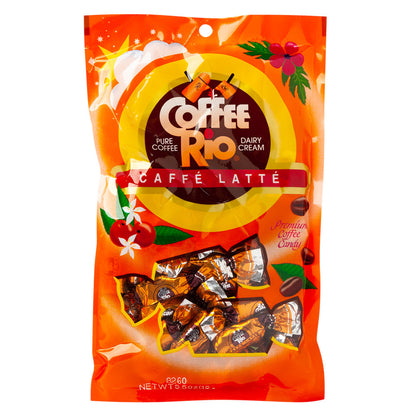Wholesale Coffee Rio Caffe Latte Premium Coffee Candy 5.5 Oz Peg Bag *Sf Dc Only*- Bulk