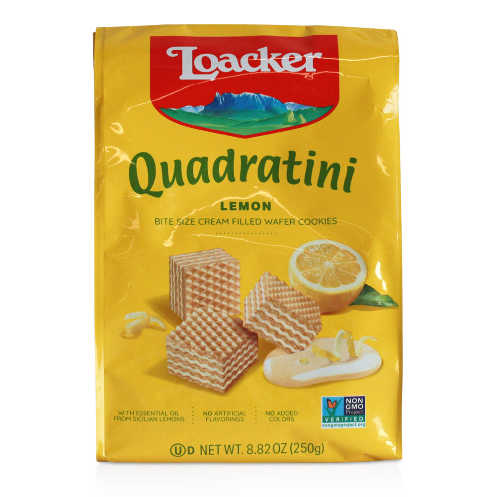 Wholesale Loacker Case Lemon Wafer- Bulk