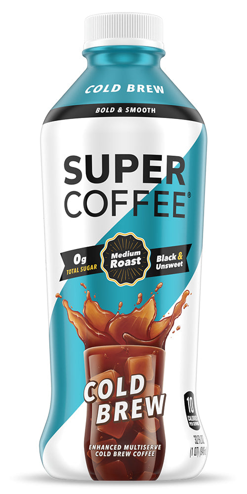 Wholesale Super Coffee 6-32Oz Cold Brew Black Coffee- Bulk
