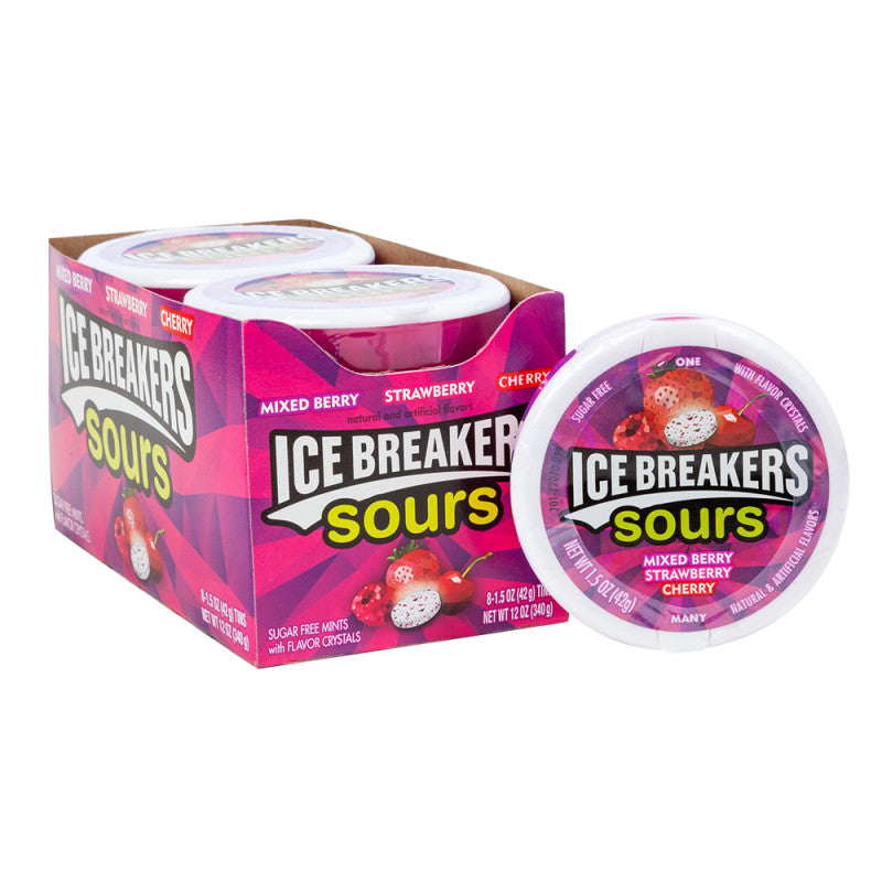 Wholesale Ice Breakers Sours Berry 1.5 Oz *Sf Dc Only*- Bulk