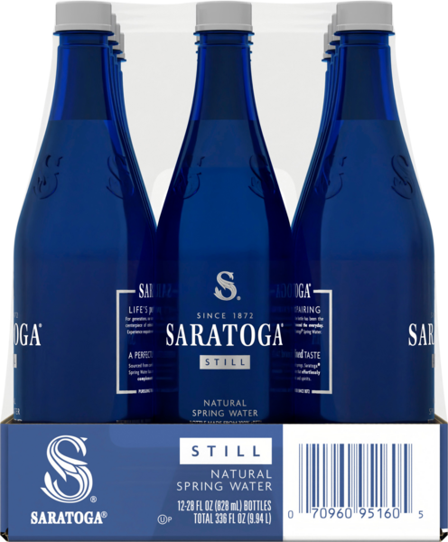 Wholesale Saratoga Water Spring Still Pet- Bulk