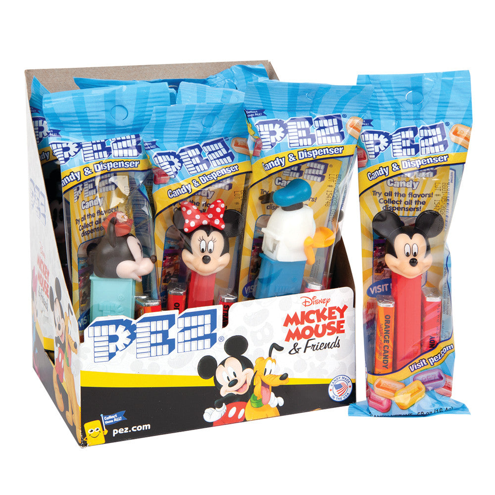 Wholesale Pez Disney Mickey & Friends Assorted *Sf Dc Only*- Bulk