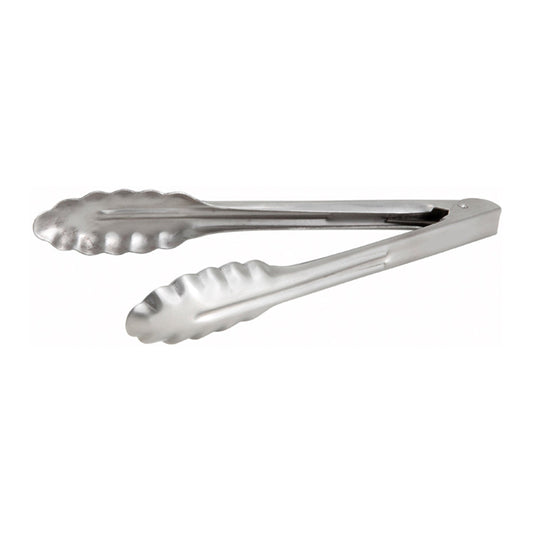 Wholesale Winco Case 9 Inch Stainless Utility Tongs- Bulk