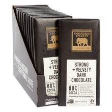 Wholesale Endangered Species 88% Dark Chocolate 3 Oz Bar- Bulk