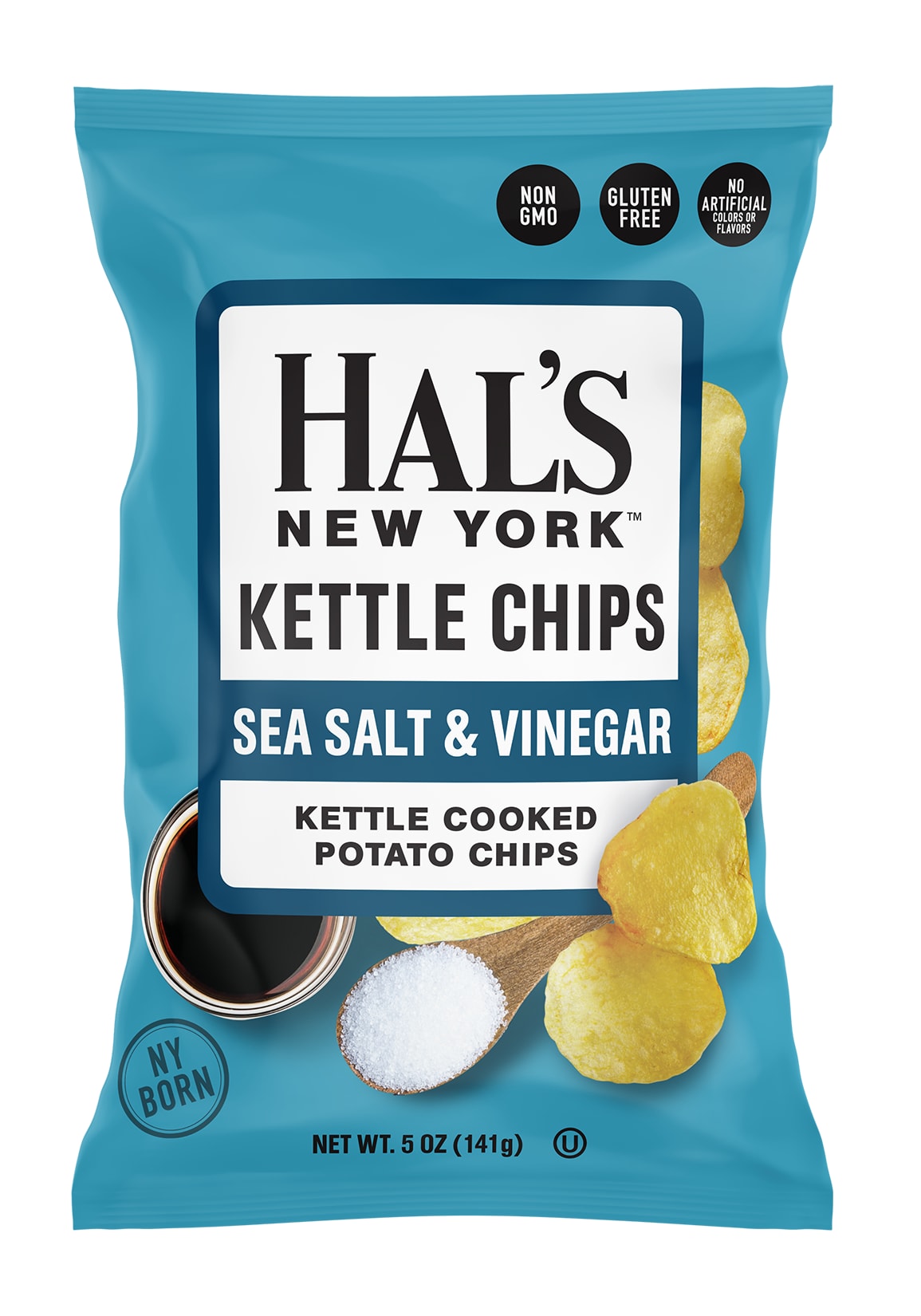 Wholesale Hals Ny Chips 12/Large Sea Salt & Vinegar- Bulk