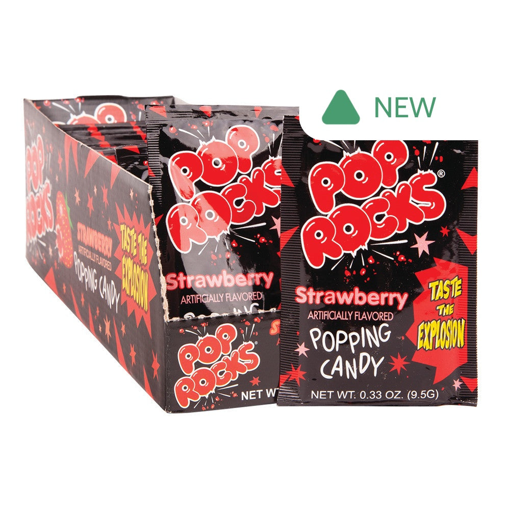 Wholesale Pop Rocks Strawberry 0.33 Oz- Bulk
