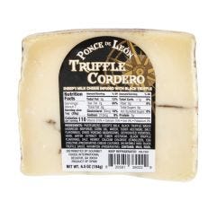 Wholesale Ponce de Leon - José Andrés Selection Truffle Cordero Wedge 6.5 Oz- Bulk