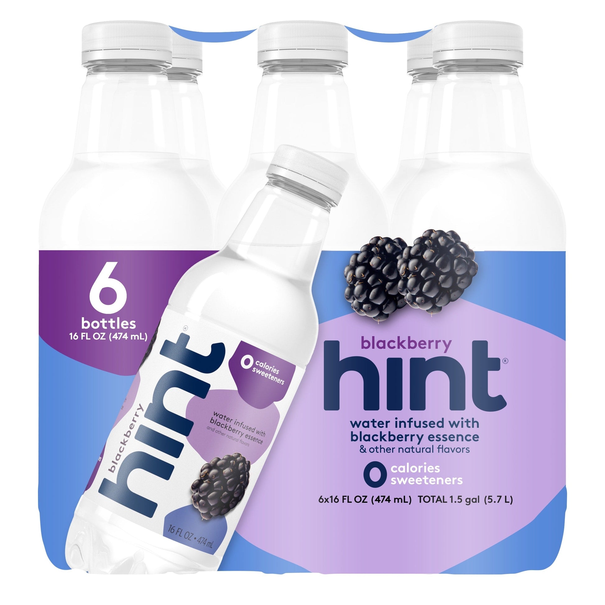 Wholesale Hint 4/6Pk 16Oz Blackberry- Bulk
