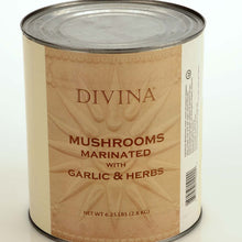 Wholesale Divina Marinated Mushrooms W/ Garl/- Bulk
