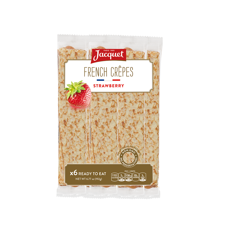 Wholesale Jacquet Strawberry Crepe - X.- Bulk