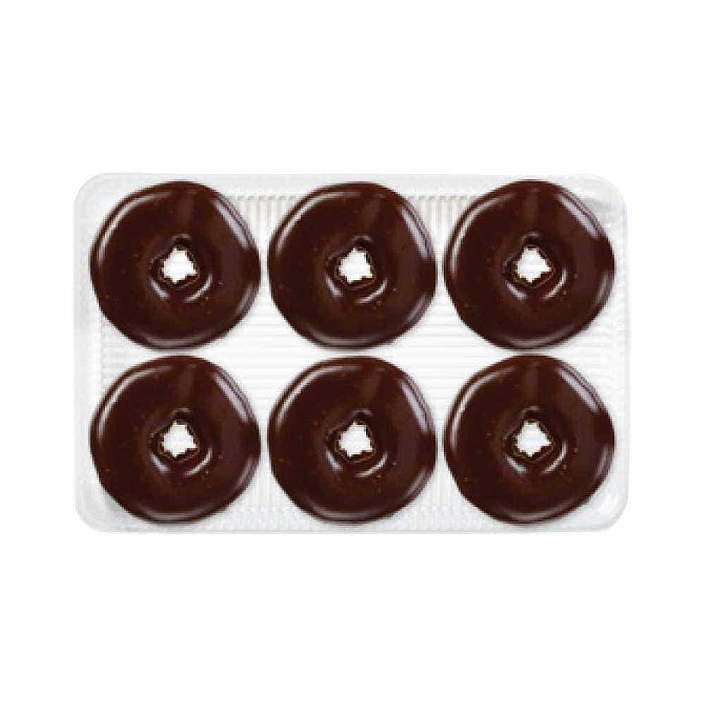 Wholesale Clyde's Donuts Chocolate Iced Cake Donuts 18 Oz- Bulk