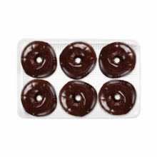 Wholesale Clyde's Donuts Chocolate Iced Glazed Yeast Rings 18 Oz- Bulk