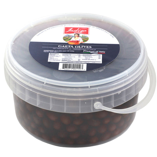 Wholesale Partanna Whole Italian Gaeta Olives | 5.51 lb d.w.- Bulk