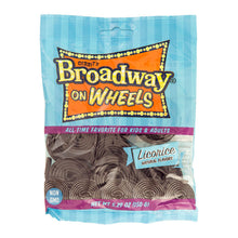 Wholesale Gerrit'S Broadway On Wheels Licorice 5.29 Oz Peg Bag- Bulk