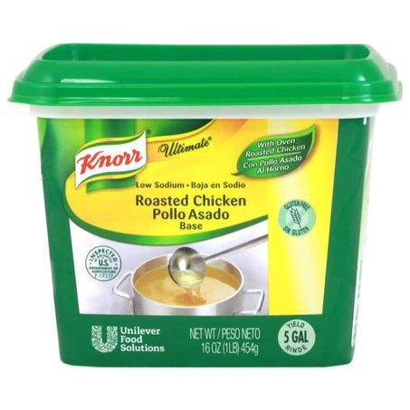 Wholesale Knorr * Low Sodium Chicken Base | 1 lb- Bulk