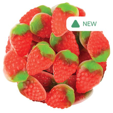 Wholesale Kervan Gummy Strawberries Foam Bottom- Bulk