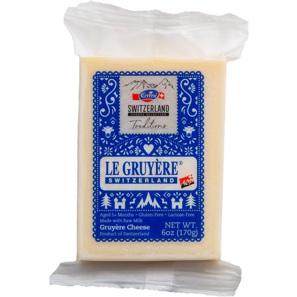 Wholesale Emmi Le Gruyere Cuts (R ) Cheese 6 OZ- Bulk