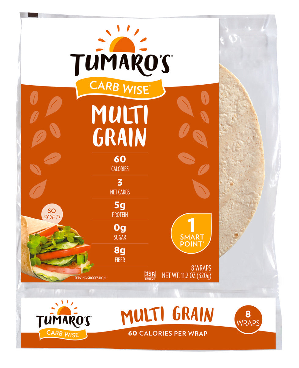 Wholesale Tumaro Tortilla Locarb Multigrain- Bulk