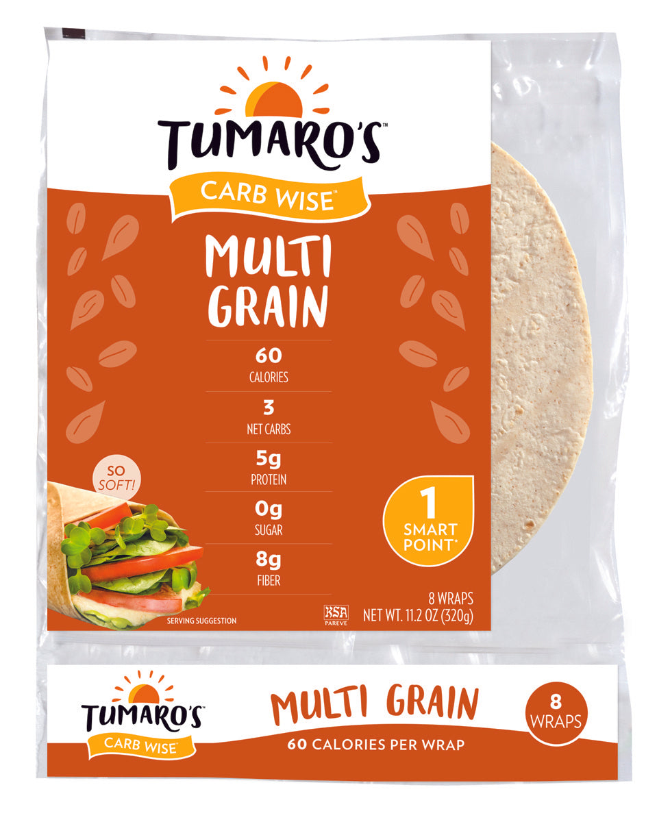 Wholesale Tumaro Tortilla Locarb Multigrain- Bulk