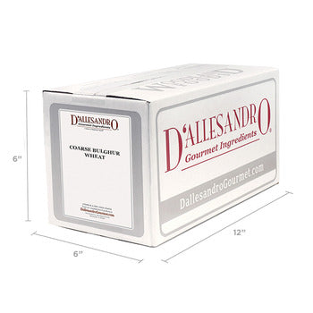 Wholesale D'Allesandro Coarse Bulgur Wheat 10lb- Bulk
