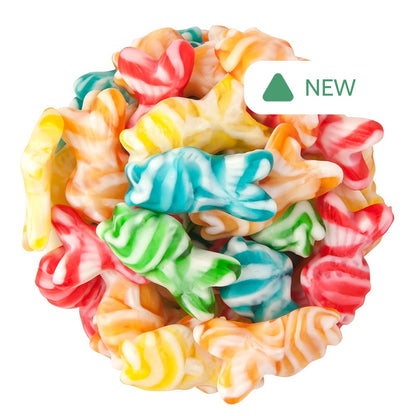 Wholesale Vidal Gummy Swirly Fish- Bulk