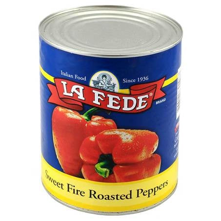 Wholesale La Fede Each Whole Roasted Red Peppers- Bulk