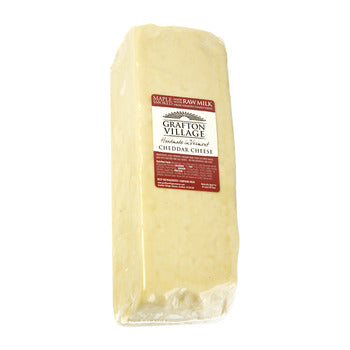 Wholesale Grafton Village Cheese Co. Smoked Vermont Cheddar Raw Cheese 5lb- Bulk