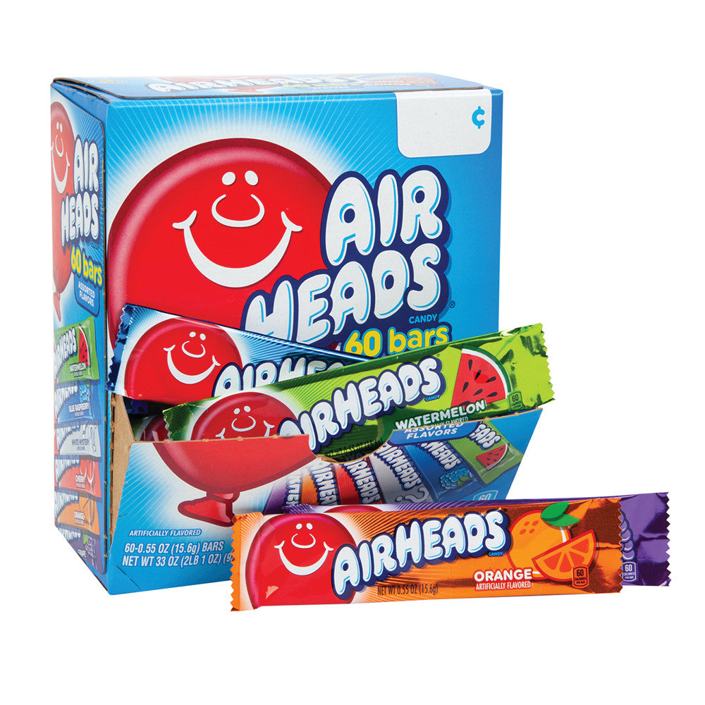 Wholesale Airheads Assorted Gravity Display 0.55 Oz- Bulk