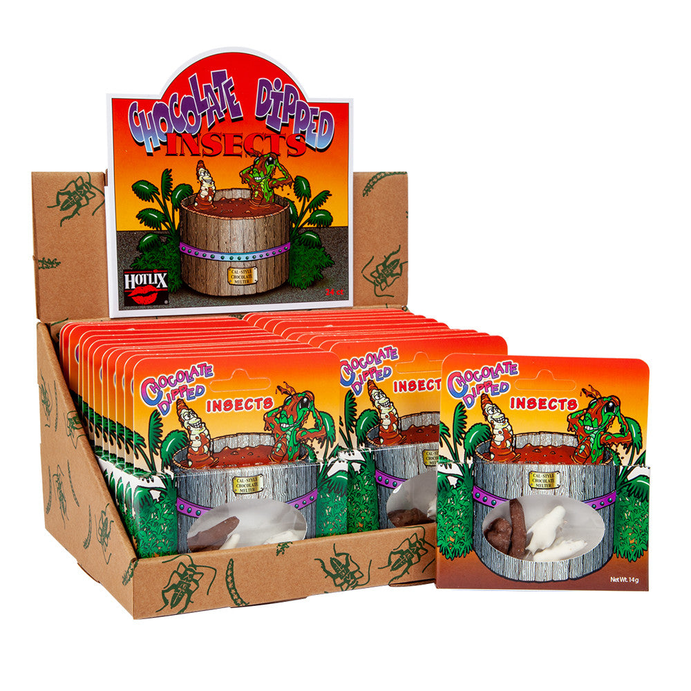 Wholesale Chocolate Flavored Insects- Bulk