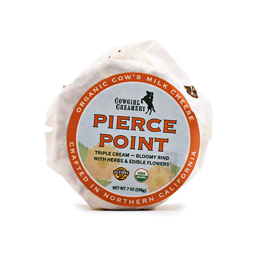 Wholesale Cowgirl Creamery Pierce Point Organic Cheese Herb Coated 7oz- Bulk