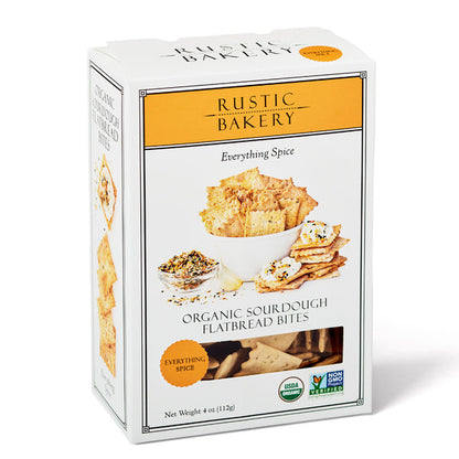 Wholesale Rustic Flatbread Bites Everything S- Bulk
