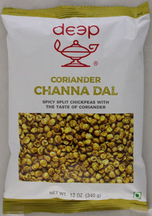 Wholesale Deep Coriander Channa Dal Snacks 12 OZ- Bulk