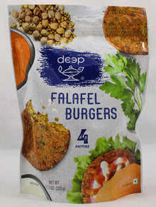 Wholesale Deep Falafel Burgers 4Pcs 11.3 Oz- Bulk