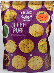 Wholesale Deep Jeera Puri 12 oz- Bulk