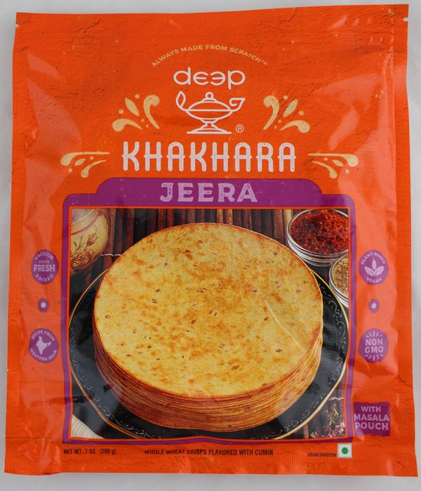 Wholesale Deep Jeera Khahkhra 7 OZ- Bulk