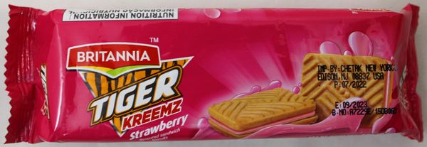 Wholesale Britannia Tiger Kreemz Strawberry 2.6 Oz- Bulk