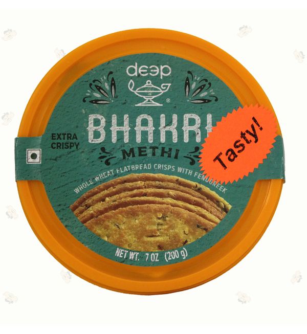Wholesale Deep Methi Bhakri 7Oz- Bulk