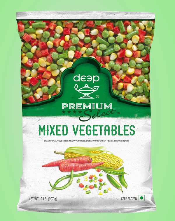 Wholesale Deep Mixed Vegetables 2lb- Bulk