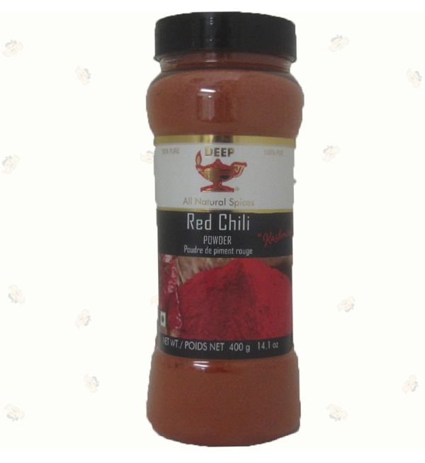 Wholesale Deep Red Chili Powder Kashmiri (BTL) 14.1 oz- Bulk