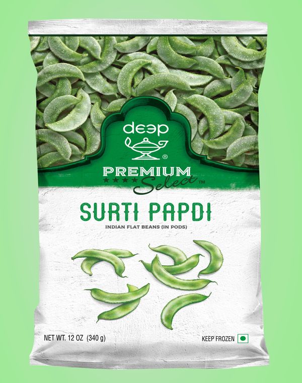 Wholesale Deep Surati Whole Papdi Frozen 12 oz- Bulk
