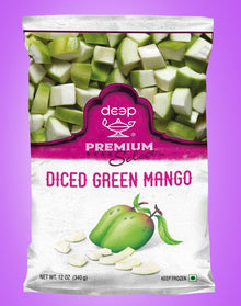 Wholesale Deep Diced Green Mango 12 oz- Bulk
