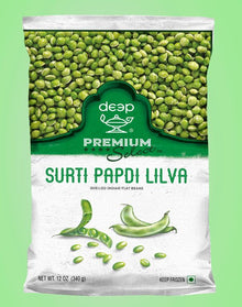 Wholesale Deep Surati Papdi Lilva Frozen 12 oz- Bulk