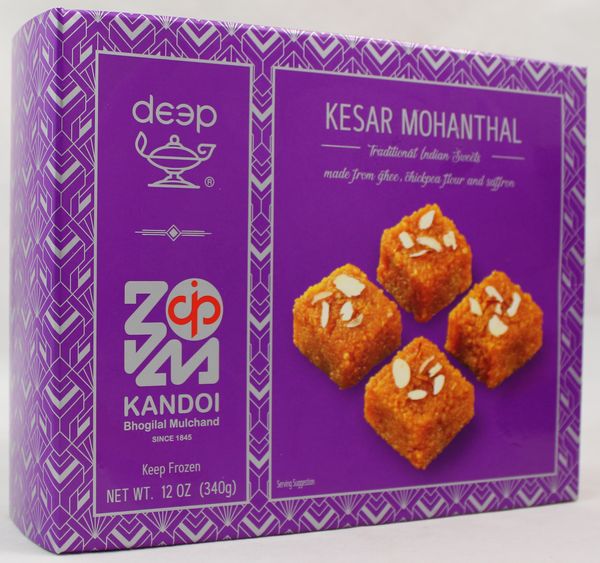 Wholesale Deep Kesar Mohanthal 12 Oz- Bulk